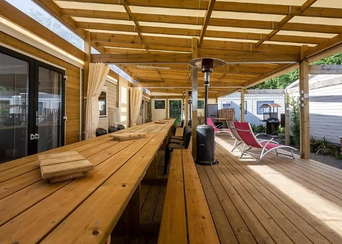 Mobil 32m² Avec Terrasse Pour 6 Personnes - Api-1-52-304 Kamp alanı Brétignolles-sur-Mer